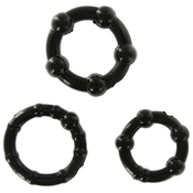 Scala Stay Hard Three Rings Black