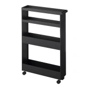 Mat crna željezna kupaonska polica 48x80,5 cm Tower – YAMAZAKI