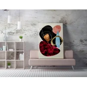 Wallity Dekorativna slika na platnu, 50x70cm, Šarena