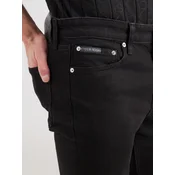 Calvin Klein Jeans Kavbojke  črn denim