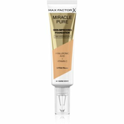 Max Factor Miracle Pure Skin-Improving Foundation puder za sve vrste kože 30 ml nijansa 44 Warm Ivory