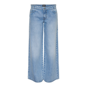 PIECES Kavbojke SELMA  moder denim