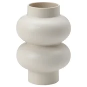 PÄRLHÄGG Vaza, bež, 22 cm