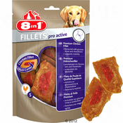 8in1 Fillets Pro Active 80 g - Varčno pakiranje: 3 x S