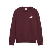PUMA Essentials No. 1 Logo Crew Sweatshirt Men, Clothing, Ruby Shimmer, M