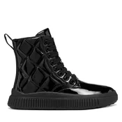 Geox Gležnjarji J Laquinny Girl J66M3C 000HH C9999 S Črna