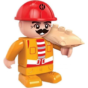 Djecja igracka BanBao - Mini figurica Graditelj, 10 cm