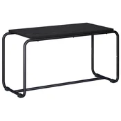 vidaXL TV stojalo 80 x 35.5 x 42 cm Črni hrast Inženirski les