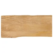 Stolna ploca 80x40x3,8 cm od masivnog drva manga sa živim rubom