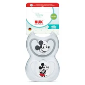 Nuk tolažilna duda - silikon Perfect Match Air 18-36 m, 2 kos Mickey Mouse sort.