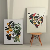 Wallity Zidna dekoracija 2KNV4329, 50 x 70cm, 2 komada