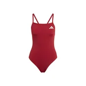 ADIDAS PERFORMANCE Športne enodelne kopalke Ess  rdeča / bela