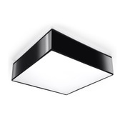 Sollux SL.0136 - Plafonsko svetlo HORUS 35 2xE27/60W/230V crna