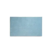 Kela Kopalniška preproga Maja, 100 % poliester, ledeno modra, 80,0 x 50,0 x 1,5 cm