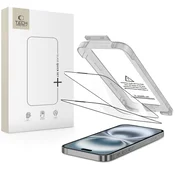 KALJENO STEKLO TECH-PROTECT QUICK SET+ 2-PACK IPHONE 17 BLACK