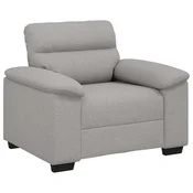 Vidaxl Kavč fotelj oblak siv 100x81x84 cm blago