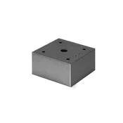 NOGA 75*75mm PVC H=25mm ČRNA