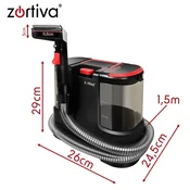 Malatec VacTrim 800W 17000Pa vodni globinski sesalnik 1800ml črn