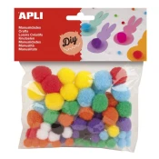 Apli Pom-pon kroglice, mix 78/1