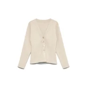 VERO MODA Pletena jopa VMMille kremna