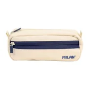 Etui za pisala MILAN 2-zip - serija 1918 bež
