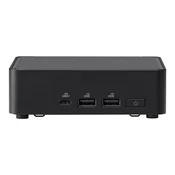 ASUS NUC Ultra-kompaktan PC s Intel Core 3 100U, 2x HDMI 2.1, 2,5 GB LAN, Wi-Fi, USB 3.2, Type-C RNUC14RVKI300002I