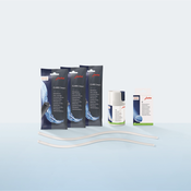 JURA nega komplet, 25065, paket s 3 1 za CLARIS Smart+, cistilo sistem mleka, 6 cistilnih tablet, 2 cevi za mleko.