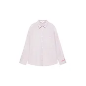 Pull&Bear Bluza PACIFIC temno siva / roza / bela