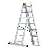 MULTISYSTEM Merdevine aluminijumske trodelne 3x7 gazišta ms