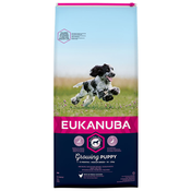Eukanuba Puppy Medium Breed s piletinom 15 kg