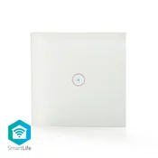 NEDIS SmartHome | WiFi Zidni Prekidac Za Svjetlo | Jednostruki