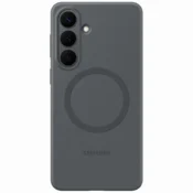 SAMSUNG silikonska futrola magnetic za S26 CRNA+gratis providna EF-ES942-CBE