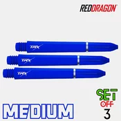 SET pikado nastavkov RED DRAGON/TRX/Medium 48 mm/Blue
