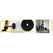 springos Teža 5 kg, kompozitni disk za vzklopljenje, premer 31 mm, disk za uteži., (5000218293)