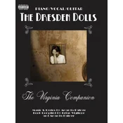THE DRESDEN DOLLS - THE VIRGINIA COMPANION PIANO, VOIX, GUITARE