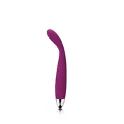Svakom Cici Violet - luksuzan silikonski vibrator posebno oblikovan za stimulaciju G/P tocke, 5 vibro ritmova i 5 intenziteta, vodootporan, USB punjac