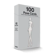 Set šablona za ilustriranje mode Poses for Fashion Illustration, English