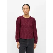 OBJECT Bluza OBJMya vinsko rdeča