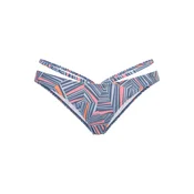 LSCN by LASCANA Bikini hlačke Lisa golobje modra/svetlo modra/marelica/svetlo roza