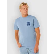 Rip Curl Keep On Trucking moška majica faded denim