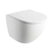 OMNIRES OTTAWAMWBM - Viseča WC školjka z WC desko SoftClose OTTAWA mat bela