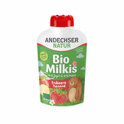 ANDECHSER Voćni pire od banane, jabuke i jagode s jogurtom, (4104060031908)