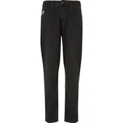 Karl Kani Kavbojke črn denim/bela