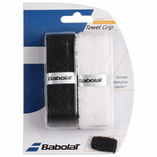 Towel Grip X2 - white/black frotirni grip za badminton