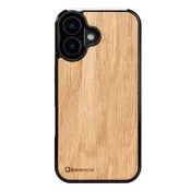 shumee Lesen ovitek Bewood za iPhone 16 hrast