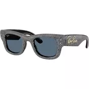Ray-Ban Suncane naocare x A$AP Rocky Wayfarer Puffer 0RB4940BP 686580, Polarizovane, Crne