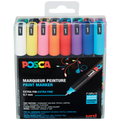 Posca POSCA pigmentni flomaster PC-1MR, škatla 16 kosov, različne barve, (21655656)