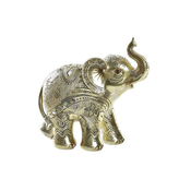 Figura elephant golden 19x8x18