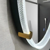 Stensko ogledalo LED 60cm 106