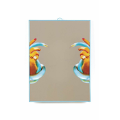 Stensko ogledalo Seletti Big Hands with Snakes 30 x 40 cm